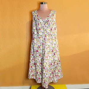 Bea & Dot Modcloth Retro Biscuits Cookies Dress